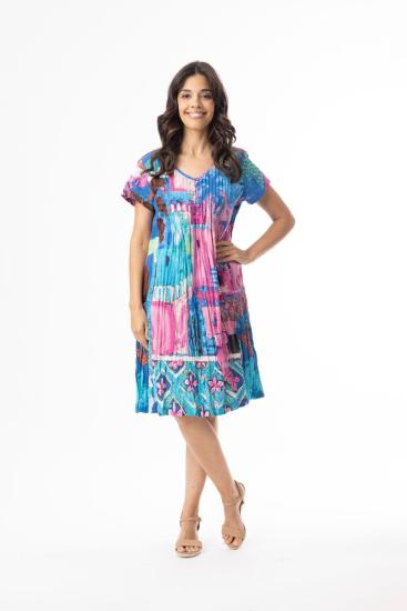 Marakesh Cotton Printed Easy Fit Dress