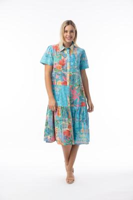 Malvinas Collar Patch Dress