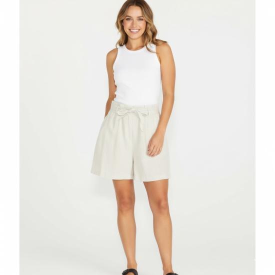 Odell Natural Stripe Shorts