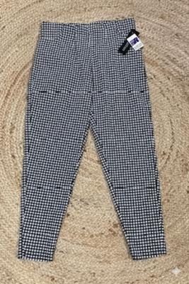 Formation Black Check Full Length Pants