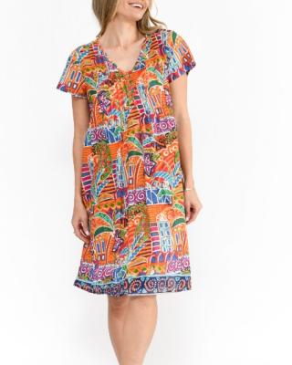 Nicola Tropical Village 1 Dress