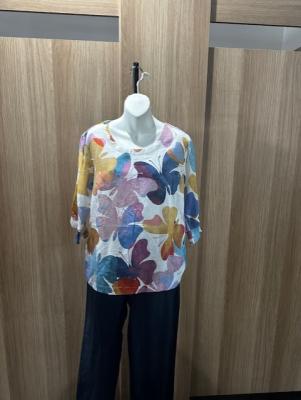 Butterfly Mauve Top