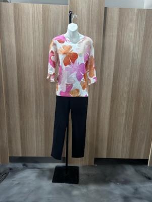 Pink Butterfly Top