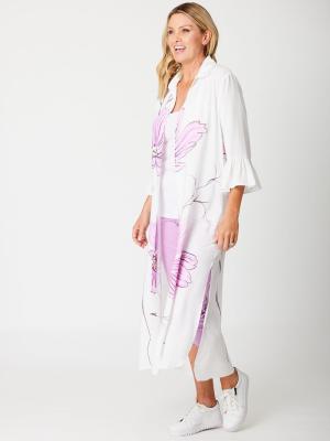 Romance Floral Tunic Shirt Dress