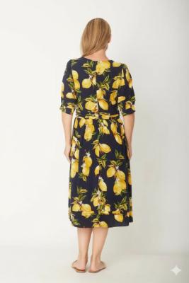 Lemon Midi Dress