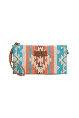Cilia Aztec Wristlet Purse