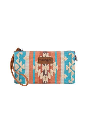 Cilia Aztec Wristlet Purse