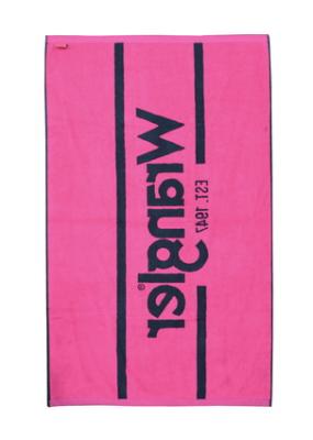 Wrangler Navy/Pink Signature Towel