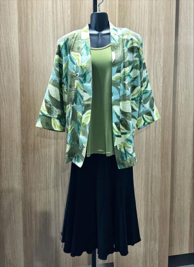 Olive Print Jacket