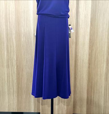 Purple Eight Panel Skirt