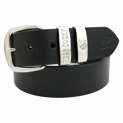 Black Muster Double Loop Belt