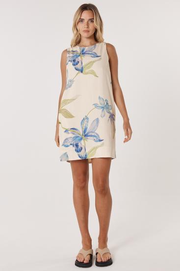 Anthea White Floral Shift Dress