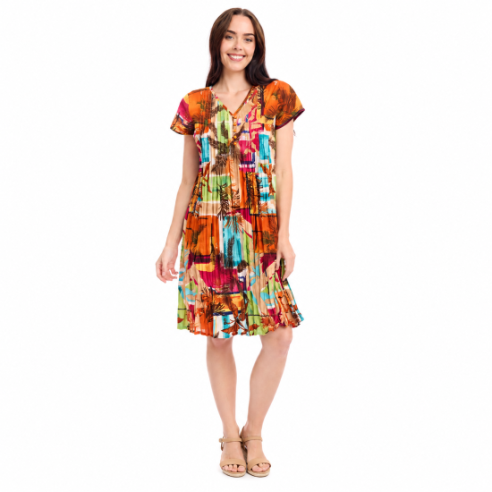 Perpignan Print Easy Fit Dress