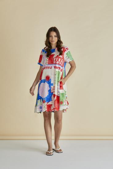 Dawn Seashell Print Dress