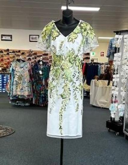 Black Label Olive Lace Dress