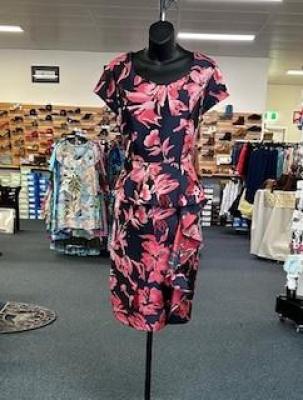 Black Label Peplin Dress
