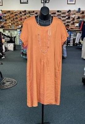 Ginger Linen Ladies Dress