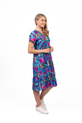 Thalia Trop Mad Blue Dress