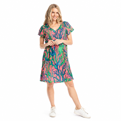 Nicola Down Under Coral Dress