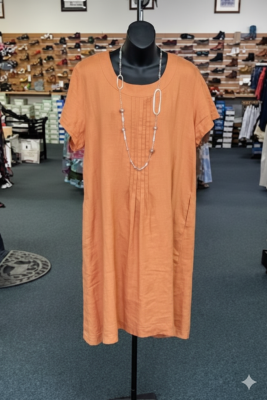 Ginger Linen Ladies Dress