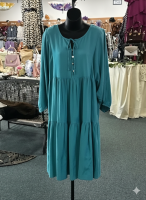 Orientique Linen Boho Dress