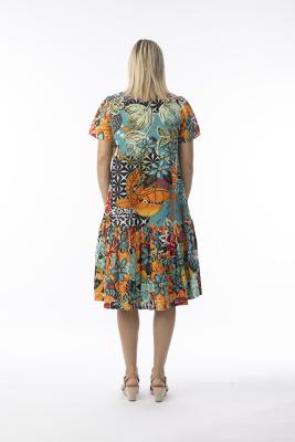 Guaratiba Collar Patch Dress
