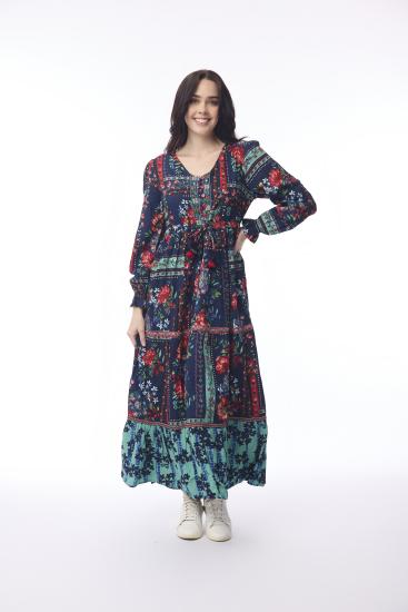 Ivanova Print Maxi Dress