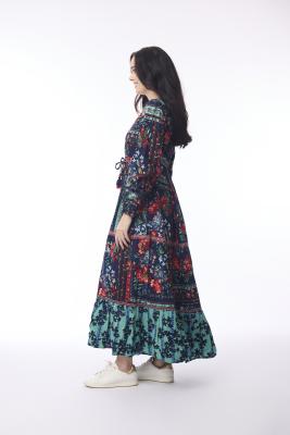 Ivanova Print Maxi Dress