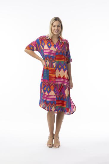 Jacuma Print Dress