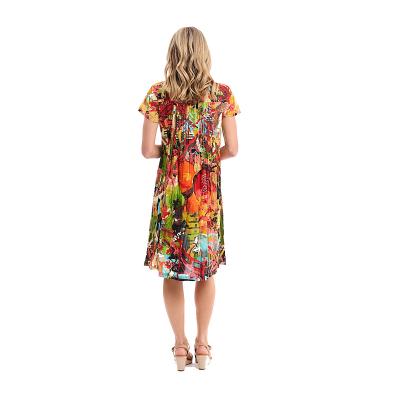 Jardin Exotique Print Easy Fit Dress