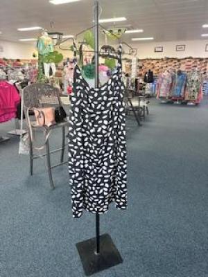 5PM Black & White Layer Dress