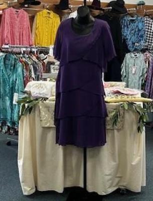 Vivid Tiered Dress