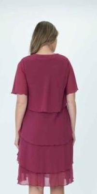 Vivid Tiered Dress