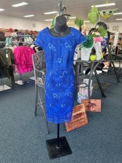 Yesadress Blue Sparkle Dress