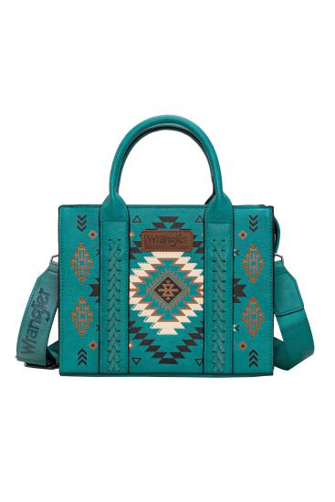 Talia Turquoise Aztec Crossbody Bag
