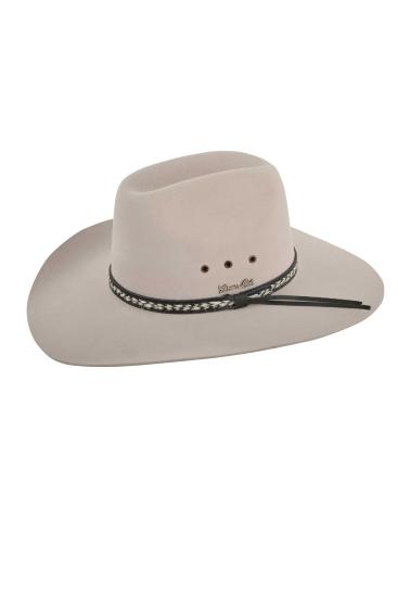 Thomas Cook Bone Brumby Pure Fur Felt Hat