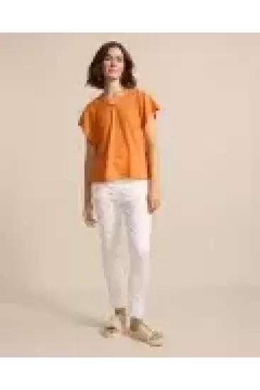 Relaxed White Jogger Pants