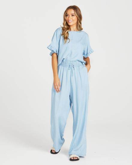 Davie Chambray Pants