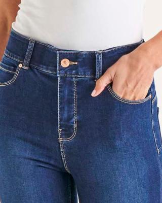 Camila Midnight Denim Crop Jeans