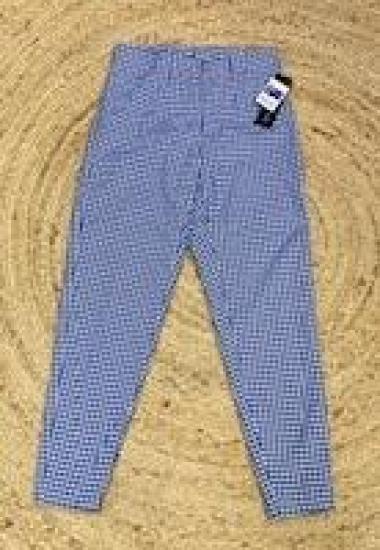 Formations Cobalt Check Full Length Pants