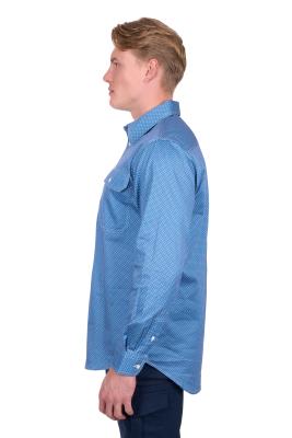 Holden Men's Half Placket Long Sleeve Shirt