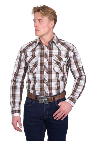 Roger Tan and White Men's Long Sleeve Shirts