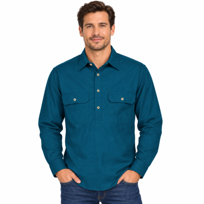 Pilbara Diesel Men's Closed Front Long Sleeve Shirts