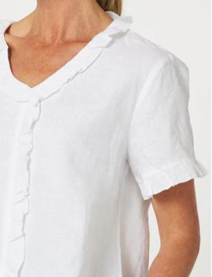 Tiffany Women's White S/S Shirt