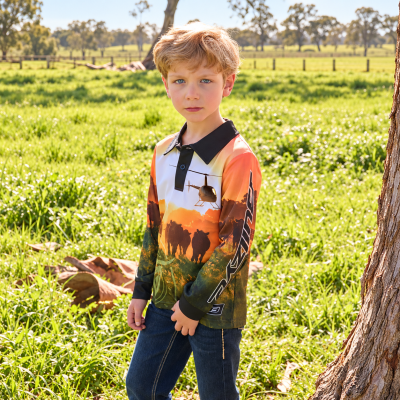 Orion Boys Long Sleeve Tee