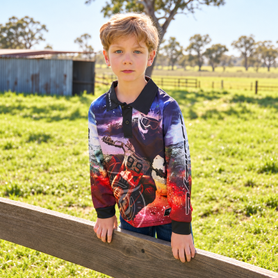 Eben Multi Boy's Long Sleeve Tee