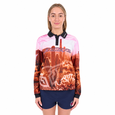 Cactus Multi Women's Long Sleeve Tee