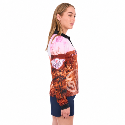 Cactus Multi Women's Long Sleeve Tee