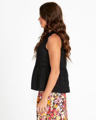 Black Savannah Top