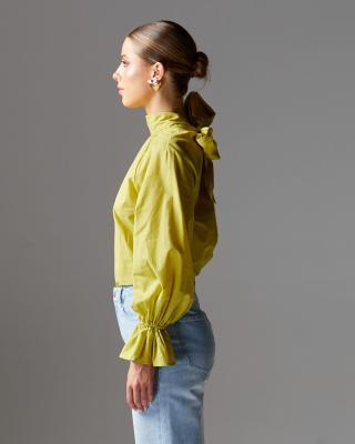Empowered Chartreuse Top